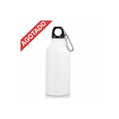 BOTE DE ALUMINIO 600ML COLOR BLANCO