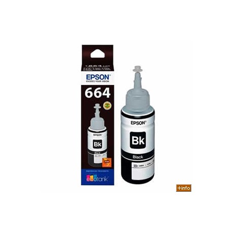 EPSON 664 NEGRA 70 ML