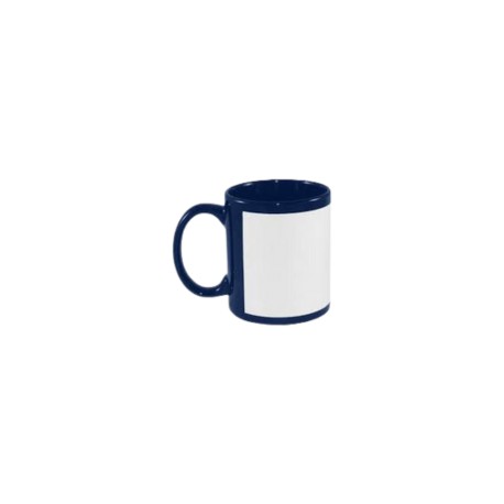 TAZA VENTANA AZUL OSCURO 11 OZ
