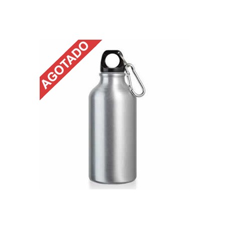 BOTE DE ALUMINIO 600ML COLOR PLATA